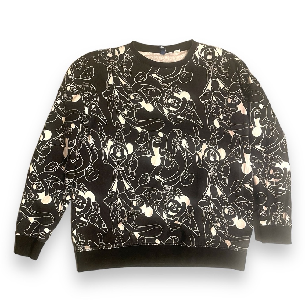 Disney Mickey Mouse Fantasia Crewneck Sweatshirt Medium